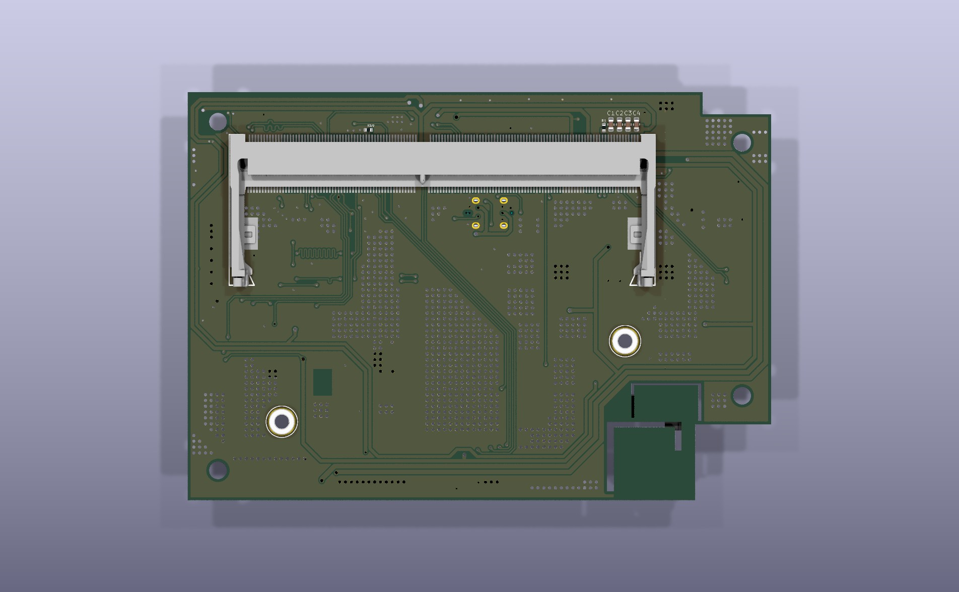 YeaCreate-RK3326s-DUOBO外围板